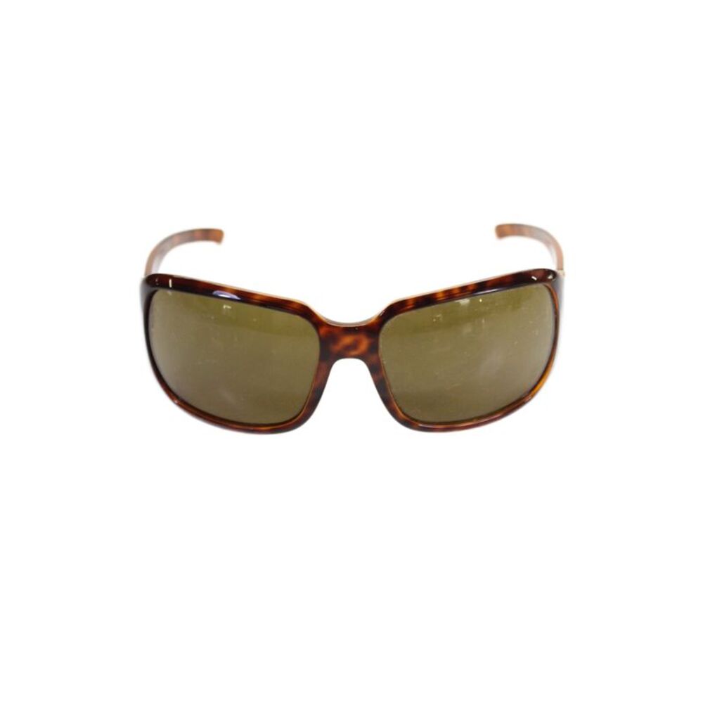 Chanel Womens Acetate 6023 Tortoiseshell Cutout Sunglasses Brown 115mm